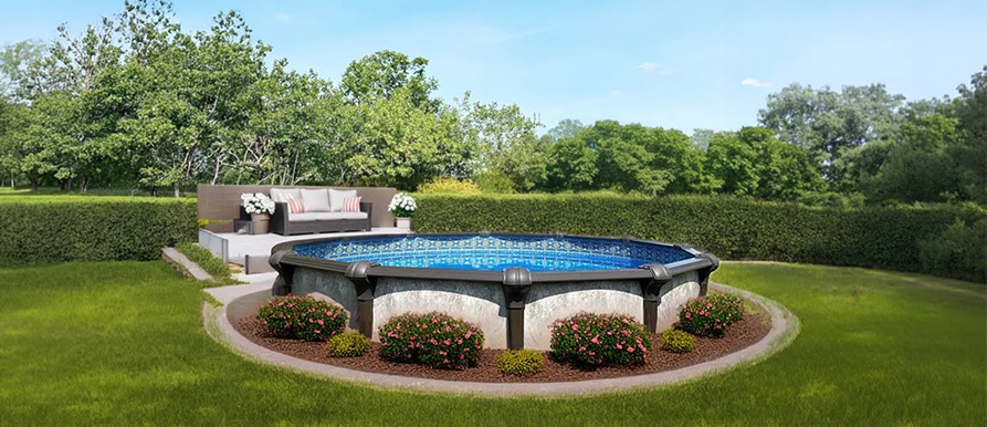 Semi Inground Pools Indianapolis