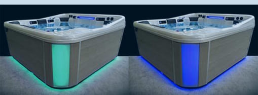 Luxury Hot Tubs by Size