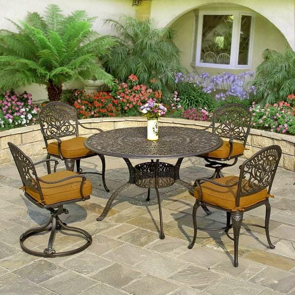 Outdoor Lazy Susan for Fire Pit or Patio Table Furniture — Bar Products